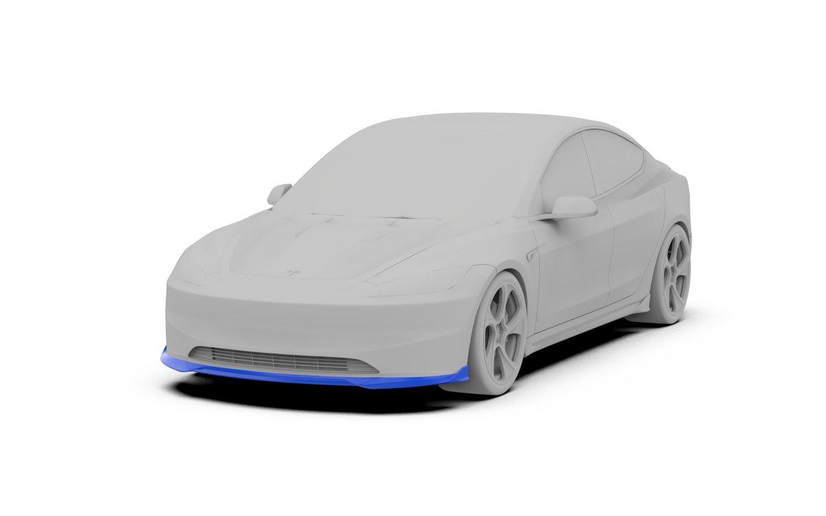 Robot Craftsman " Hidrogai "Front Lip Splitter for Tesla Model 3 2024-ON - Performance SpeedShop Robot Craftsman " Hidrogai "Front Lip Splitter for Tesla Model 3 2024-ON - Performance SpeedShop