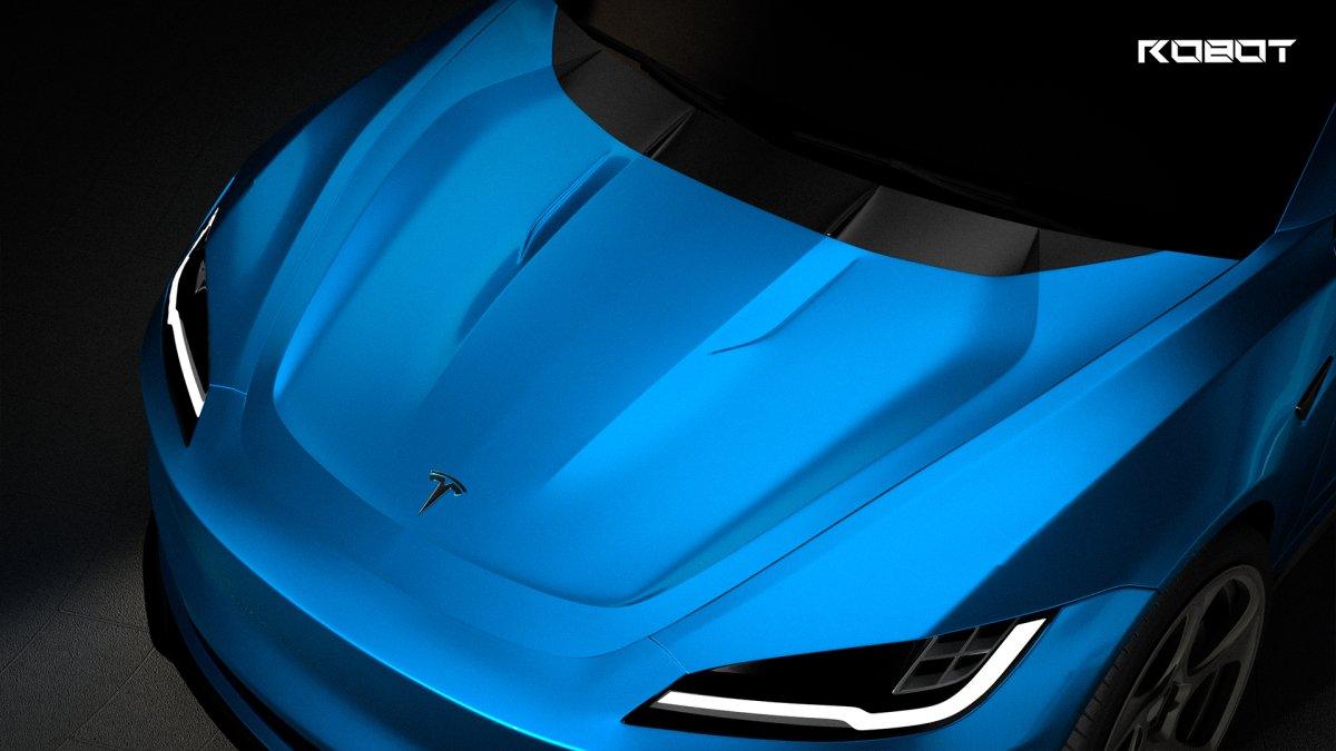 Robot Craftsman " Hidrogai "Hood Bonnet for Tesla Model 3 2024-ON - Performance SpeedShop Robot Craftsman " Hidrogai "Hood Bonnet for Tesla Model 3 2024-ON - Performance SpeedShop
