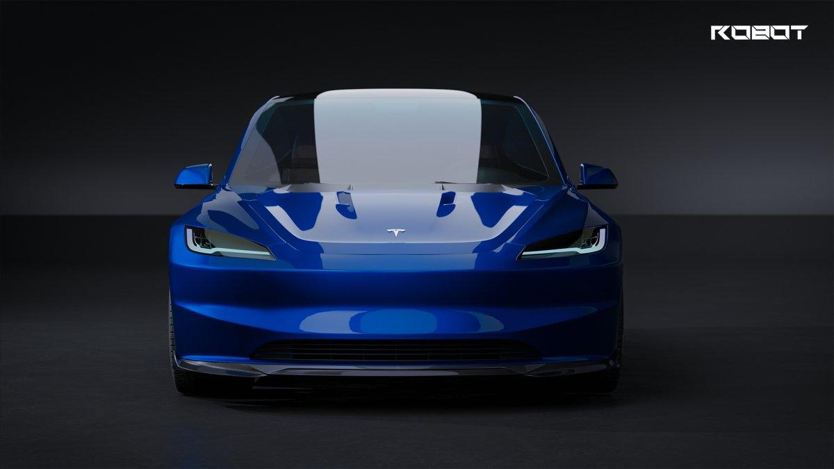 Robot Craftsman " Hidrogai "Hood Bonnet for Tesla Model 3 2024-ON - Performance SpeedShop Robot Craftsman " Hidrogai "Hood Bonnet for Tesla Model 3 2024-ON - Performance SpeedShop