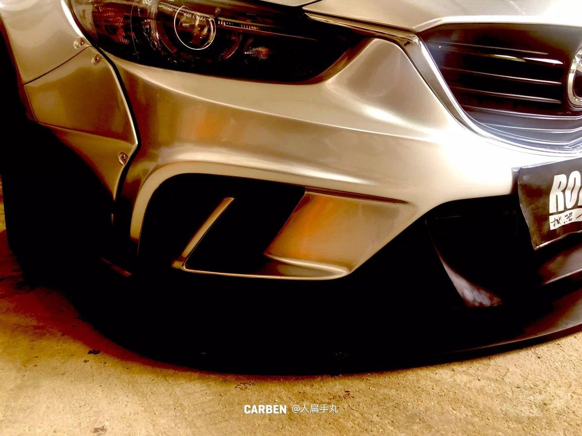Mazda6 Sport Grand Touring Singature Carbon Edition 2014 2015 2016 2017 (suitable to be installed with ROBOT CRAFTASTMAN widebody kit) with Aftermarket Parts - Widebody Ducktail Rear Spoiler Carbon Fiber / FRP from Robot Craftsman Mazda6 Sport Grand Touring Singature Carbon Edition 2014 2015 2016 2017 (suitable to be installed with ROBOT CRAFTASTMAN widebody kit) with Aftermarket Parts - Widebody Ducktail Rear Spoiler Carbon Fiber / FRP from Robot Craftsman