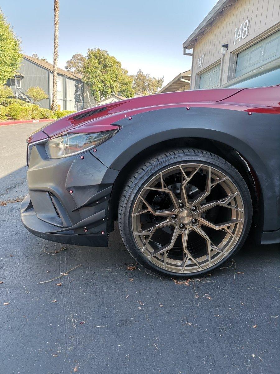 Mazda6 Sport Grand Touring Singature Carbon Edition 2014 2015 2016 2017 (suitable to be installed with ROBOT CRAFTASTMAN widebody kit) with Aftermarket Parts - Widebody Ducktail Rear Spoiler Carbon Fiber / FRP from Robot Craftsman Mazda6 Sport Grand Touring Singature Carbon Edition 2014 2015 2016 2017 (suitable to be installed with ROBOT CRAFTASTMAN widebody kit) with Aftermarket Parts - Widebody Ducktail Rear Spoiler Carbon Fiber / FRP from Robot Craftsman