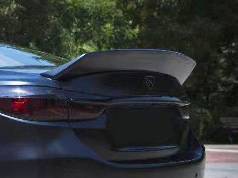 Mazda Mazda6 Sport Grand Touring Singature Carbon Edition 2014 2015 2016 2017 2018 2019 2020 2021 2022 with Aftermarket Parts - Ducktail Rear Spoiler Carbon Fiber / FRP from Robot Craftsman Mazda Mazda6 Sport Grand Touring Singature Carbon Edition 2014 2015 2016 2017 2018 2019 2020 2021 2022 with Aftermarket Parts - Ducktail Rear Spoiler Carbon Fiber / FRP from Robot Craftsman
