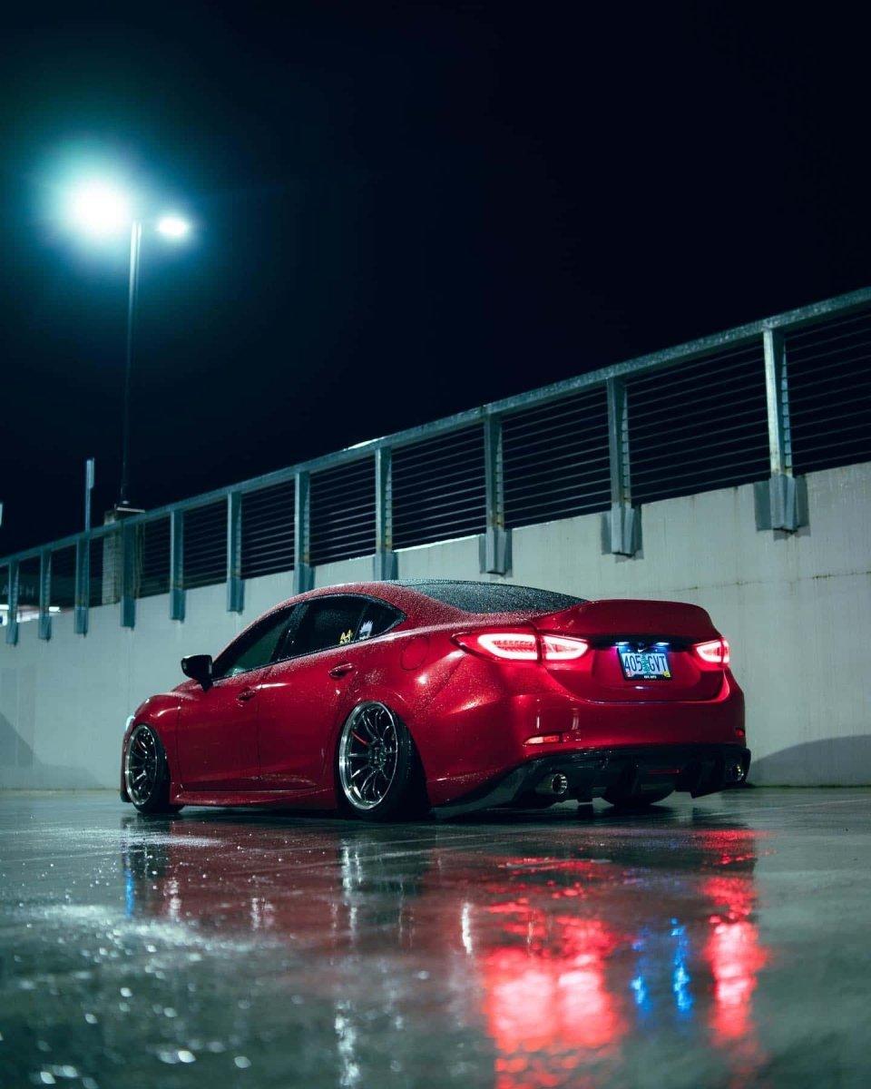 Mazda6 Sport Grand Touring Singature Carbon Edition 2014 2015 2016 2017 with Aftermarket Parts - Rear Diffuser Carbon Fiber / FRP from Robot Craftsman Mazda6 Sport Grand Touring Singature Carbon Edition 2014 2015 2016 2017 with Aftermarket Parts - Rear Diffuser Carbon Fiber / FRP from Robot Craftsman