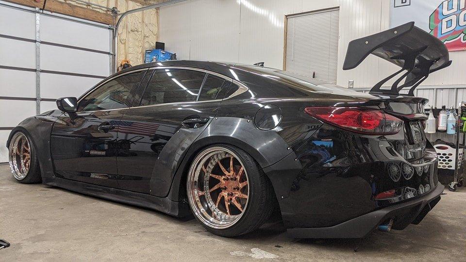 ROBOT CRAFTSMAN Mazda 6 Rear GT Spoiler Wing 2014-2022 FRP or Carbon Fiber - Performance SpeedShop ROBOT CRAFTSMAN Mazda 6 Rear GT Spoiler Wing 2014-2022 FRP or Carbon Fiber - Performance SpeedShop