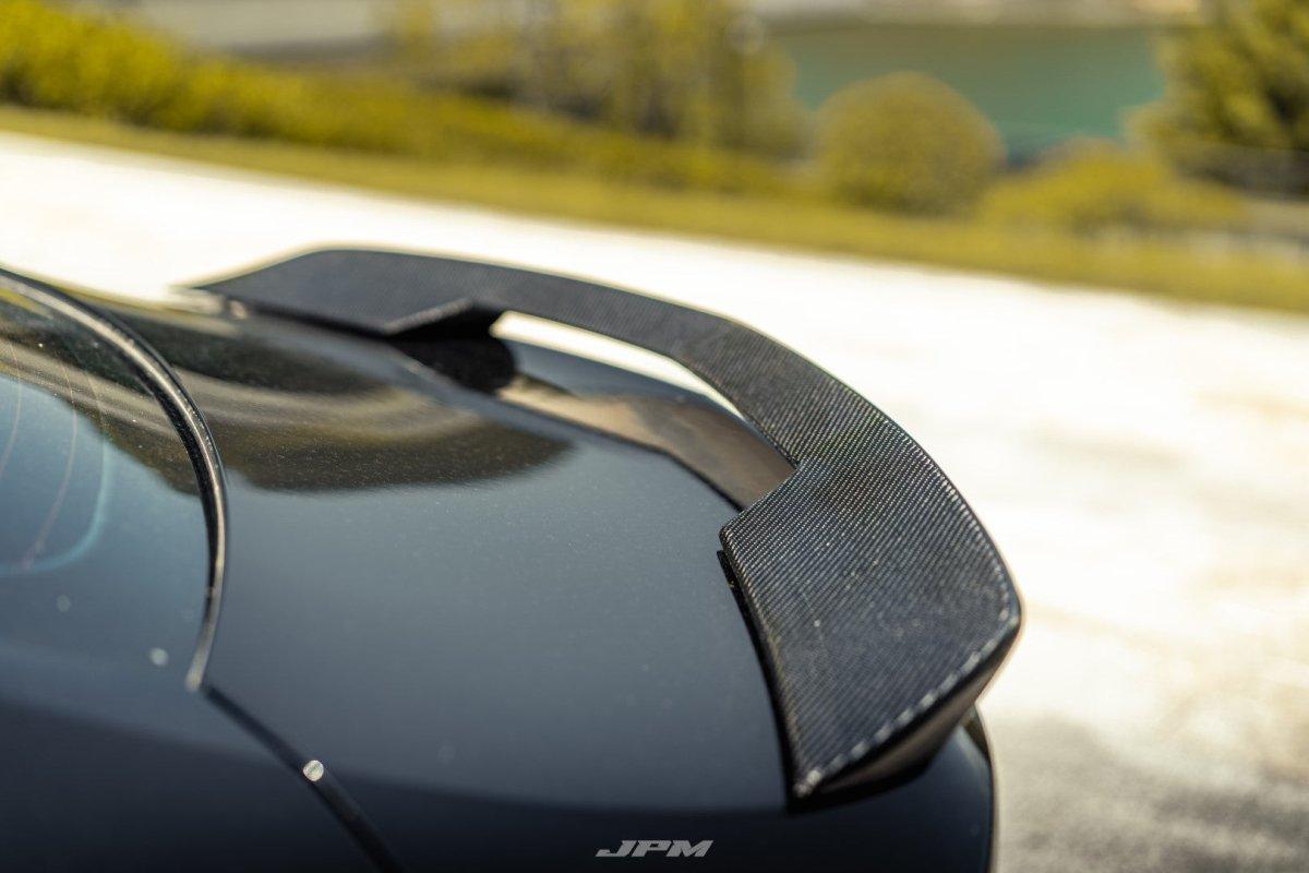 Cadillac CT5 CT5-V Blackwing Sport Premium Luxury Base 2020 2021 2022 2023 2024 with Aftermarket Parts - "PRISM" Rear Ducktail Spoiler Carbon Fiber / FRP from Robot Craftsman Cadillac CT5 CT5-V Blackwing Sport Premium Luxury Base 2020 2021 2022 2023 2024 with Aftermarket Parts - "PRISM" Rear Ducktail Spoiler Carbon Fiber / FRP from Robot Craftsman