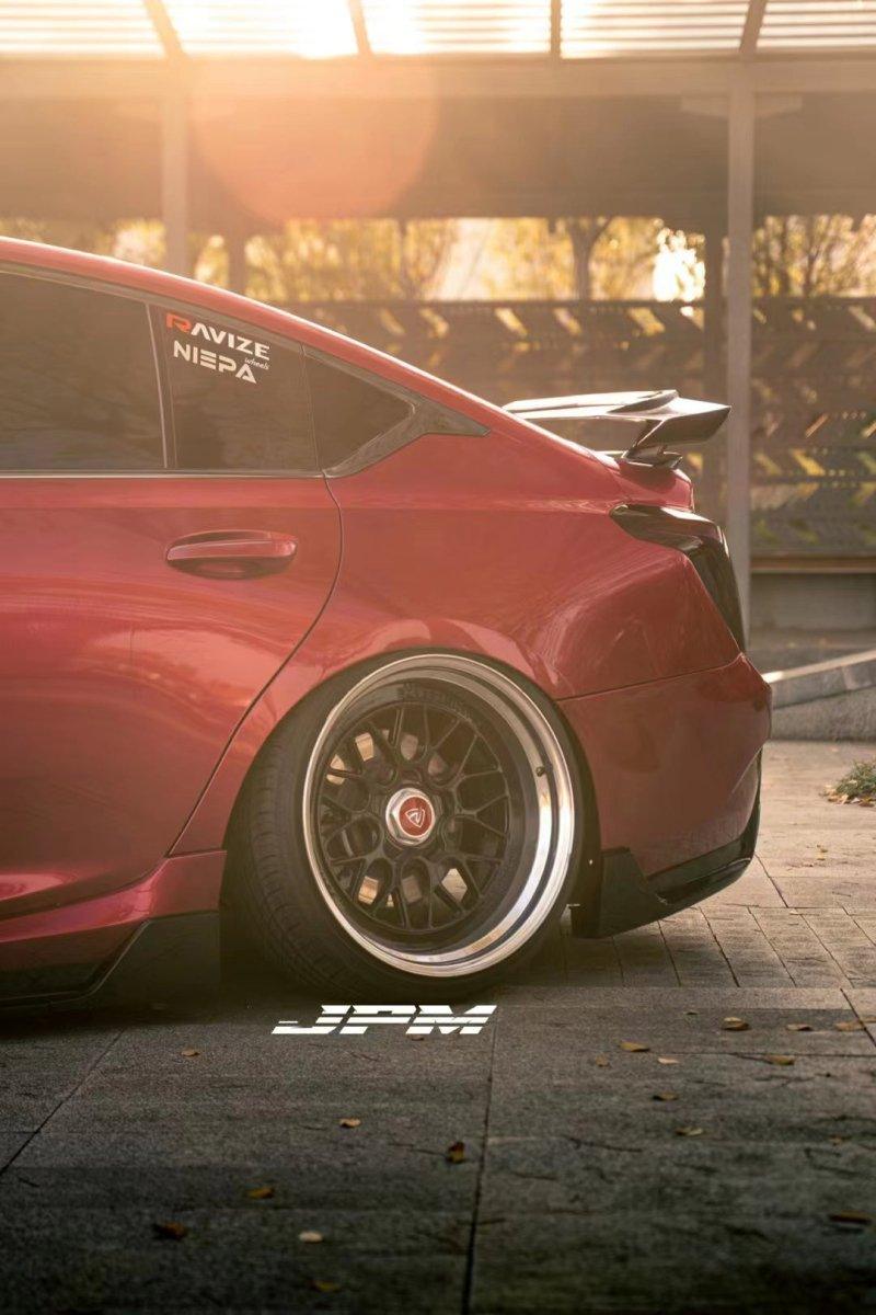 Cadillac CT5 CT5-V Blackwing Sport Premium Luxury Base 2020 2021 2022 2023 2024 with Aftermarket Parts - PRISM Rear GT Wing Carbon Fiber / FRP from Robot Craftsman Cadillac CT5 CT5-V Blackwing Sport Premium Luxury Base 2020 2021 2022 2023 2024 with Aftermarket Parts - PRISM Rear GT Wing Carbon Fiber / FRP from Robot Craftsman