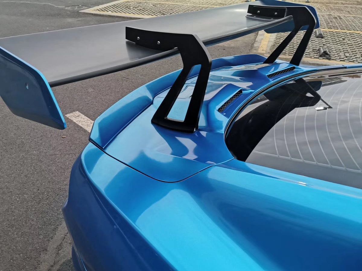 ROBOT CRAFTSMAN Carbon Fiber or FRP Trunk Deck Lid Top Cover For Ford Mustang S550 S550.1 S550.2 GT EcoBoost V6 GT350 GT500