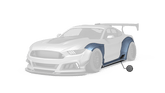 ROBOT CRAFTSMAN  "STORM" Widebody Wheel Arches & Side Skirts For Ford Mustang S550.1 S550.2 GT EcoBoost V6