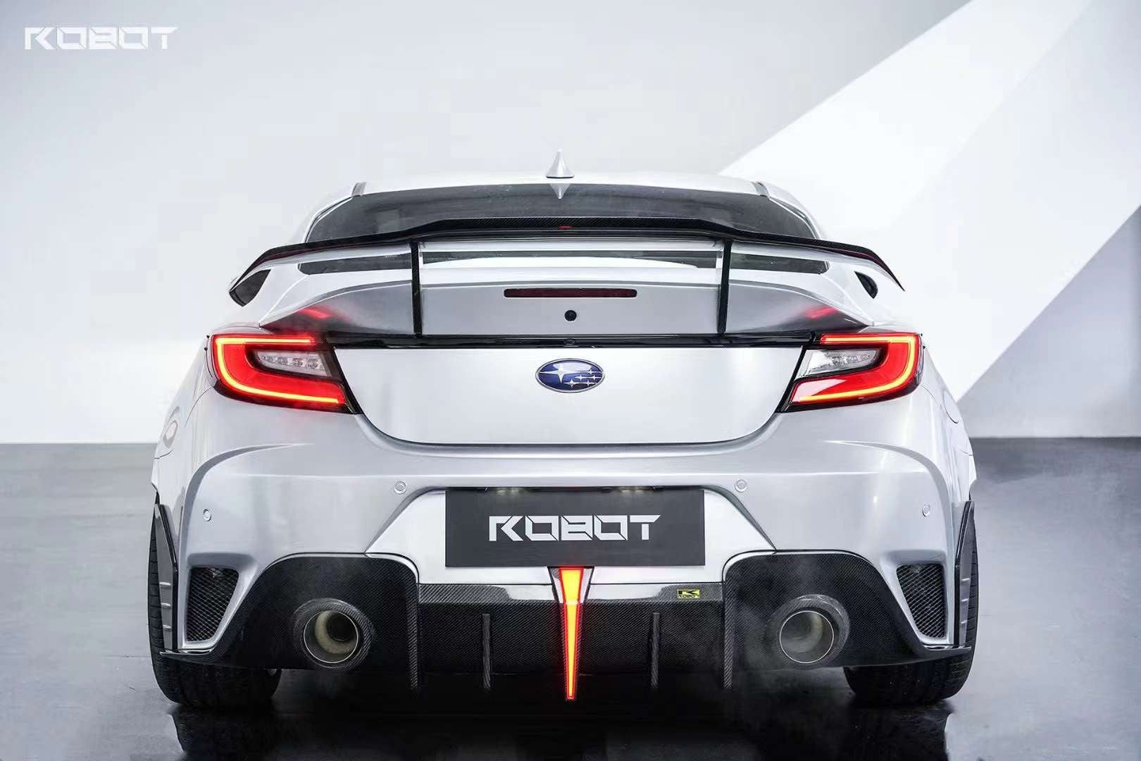 ROBOT CRAFTSMAN "SHINNING" Narrow Body Rear Bumper & Diffuser For Toyota GR86 Subaru BRZ