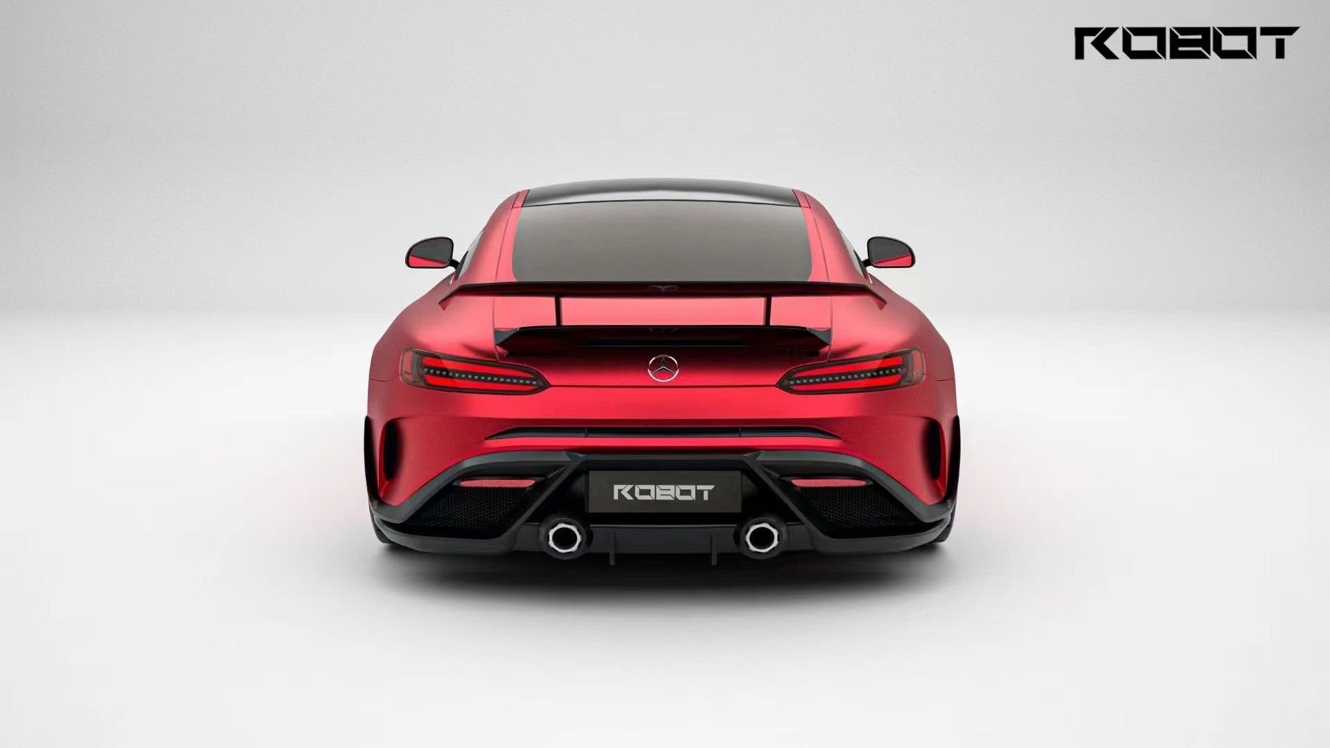 Mercedes Benz AMG GT/GTS C190 (fits both Pre-facelift & facelift) 2015 2016 2017 2018 2020 2021 with Aftermarket Parts - Paragon Style Full Body Kit Package FRP / Carbon Fiber from Robot Craftsman