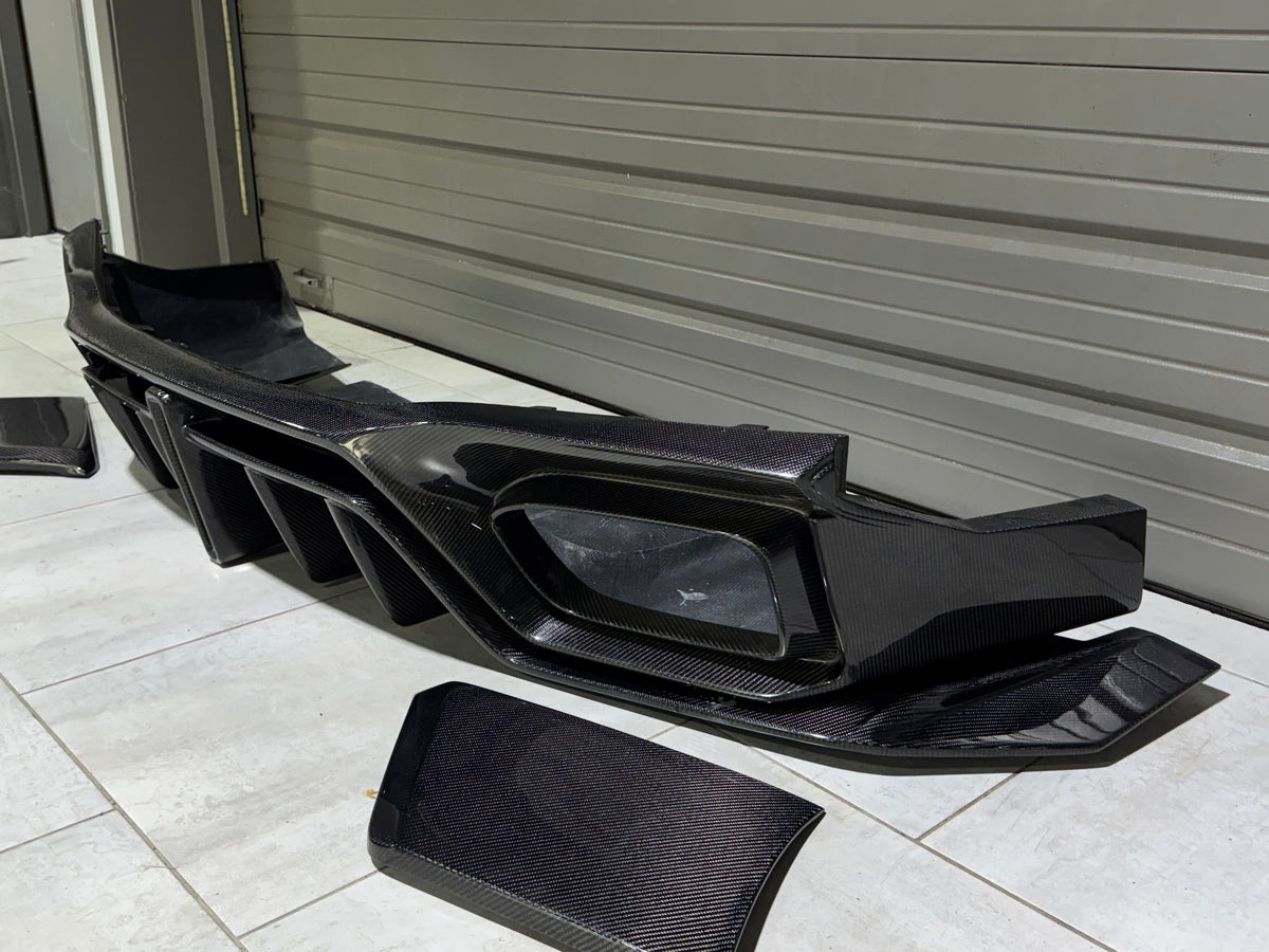 Robot Craftsman "GODZILLA" Rear Bumper & Diffuser for Nissan GTR  R35 PP Polypropylene FRP Carbon Fiber