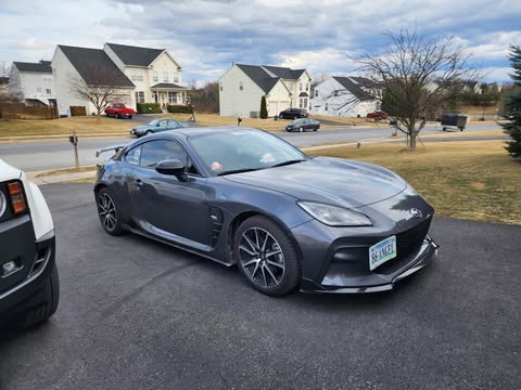 Subaru BRZ ZD8 2022 2023 2024 & Toyota GR86 ZN8 2022 2023 2024 with Aftermarket Parts - "SHINING" Rear GT Wing Carbon Fiber / FRP from Robot Craftsman