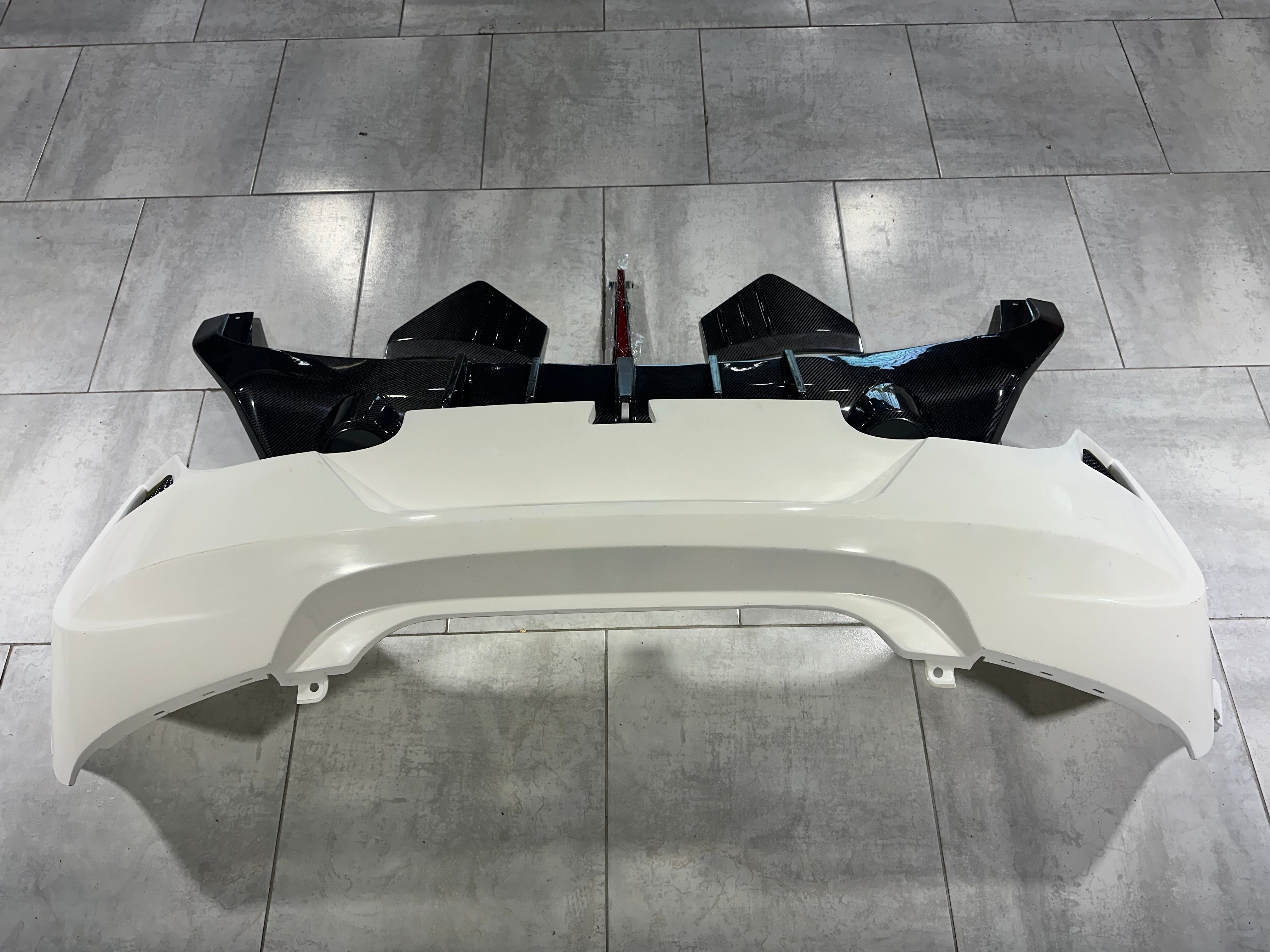 ROBOT CRAFTSMAN "SHINNING" Narrow Body Rear Bumper & Diffuser For Toyota GR86 Subaru BRZ