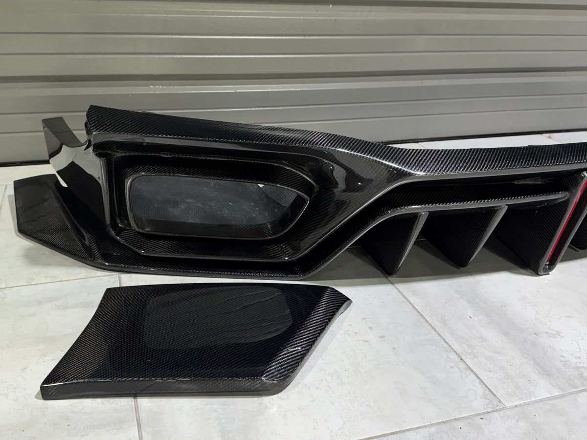 Robot Craftsman "GODZILLA" Rear Bumper & Diffuser for Nissan GTR  R35 PP Polypropylene FRP Carbon Fiber