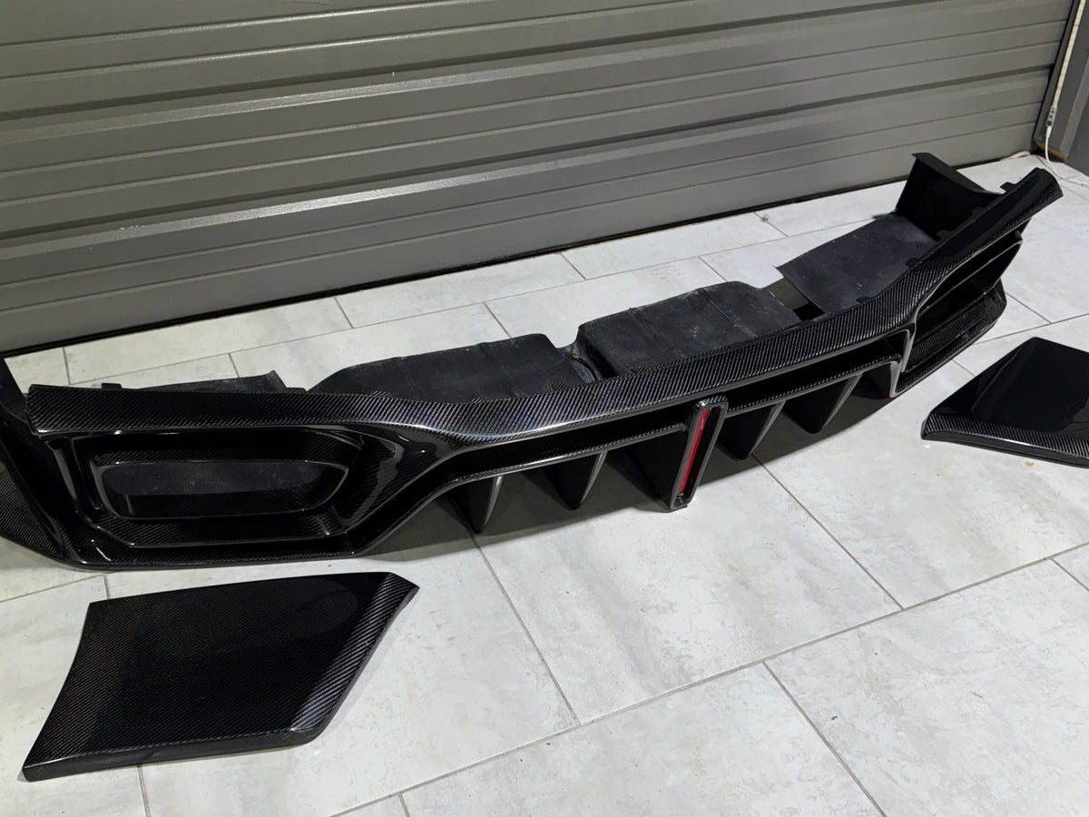 Robot Craftsman "GODZILLA" Rear Bumper & Diffuser for Nissan GTR  R35 PP Polypropylene FRP Carbon Fiber