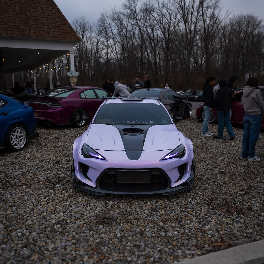 Toyota GT86 86 TRD GT SE Base ZN6 2017 2018 2019 2020 & Scion FR-S FRS ZN6 2013 2014 2015 2016 & BRZ TS Limited Premium ZN6 2013 2014 2015 2016 2017 2018 2019 2020 (compatible with ROBOT widebody kit) with Aftermarket Parts - Front Bumper & Lip Carbon Fiber / FRP from Robot Craftsman