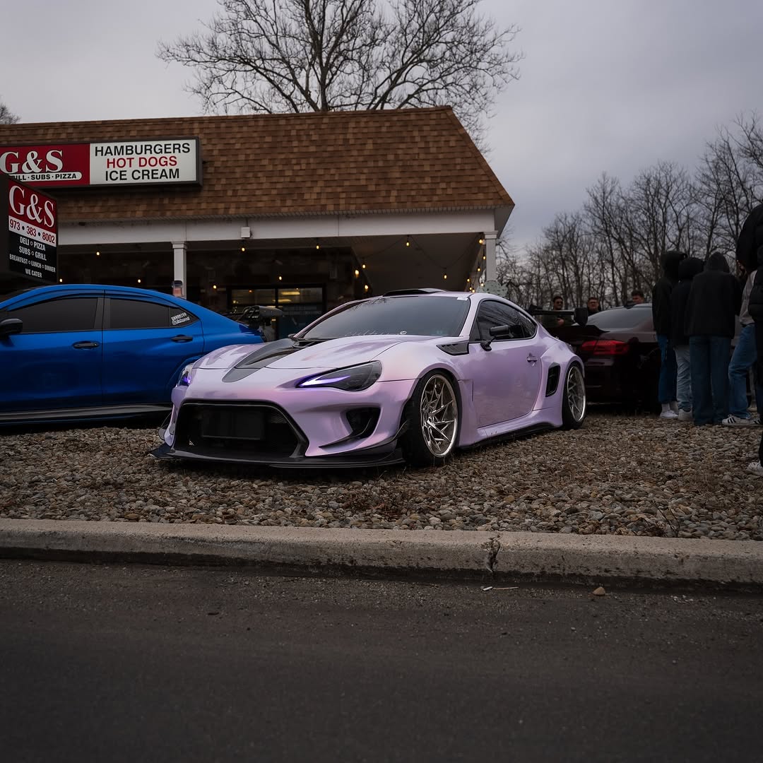 Toyota GT86 86 TRD GT SE Base ZN6 2017 2018 2019 2020 & Scion FR-S FRS ZN6 2013 2014 2015 2016 & BRZ TS Limited Premium ZN6 2013 2014 2015 2016 2017 2018 2019 2020 (compatible with ROBOT widebody kit) with Aftermarket Parts - Front Bumper & Lip Carbon Fiber / FRP from Robot Craftsman