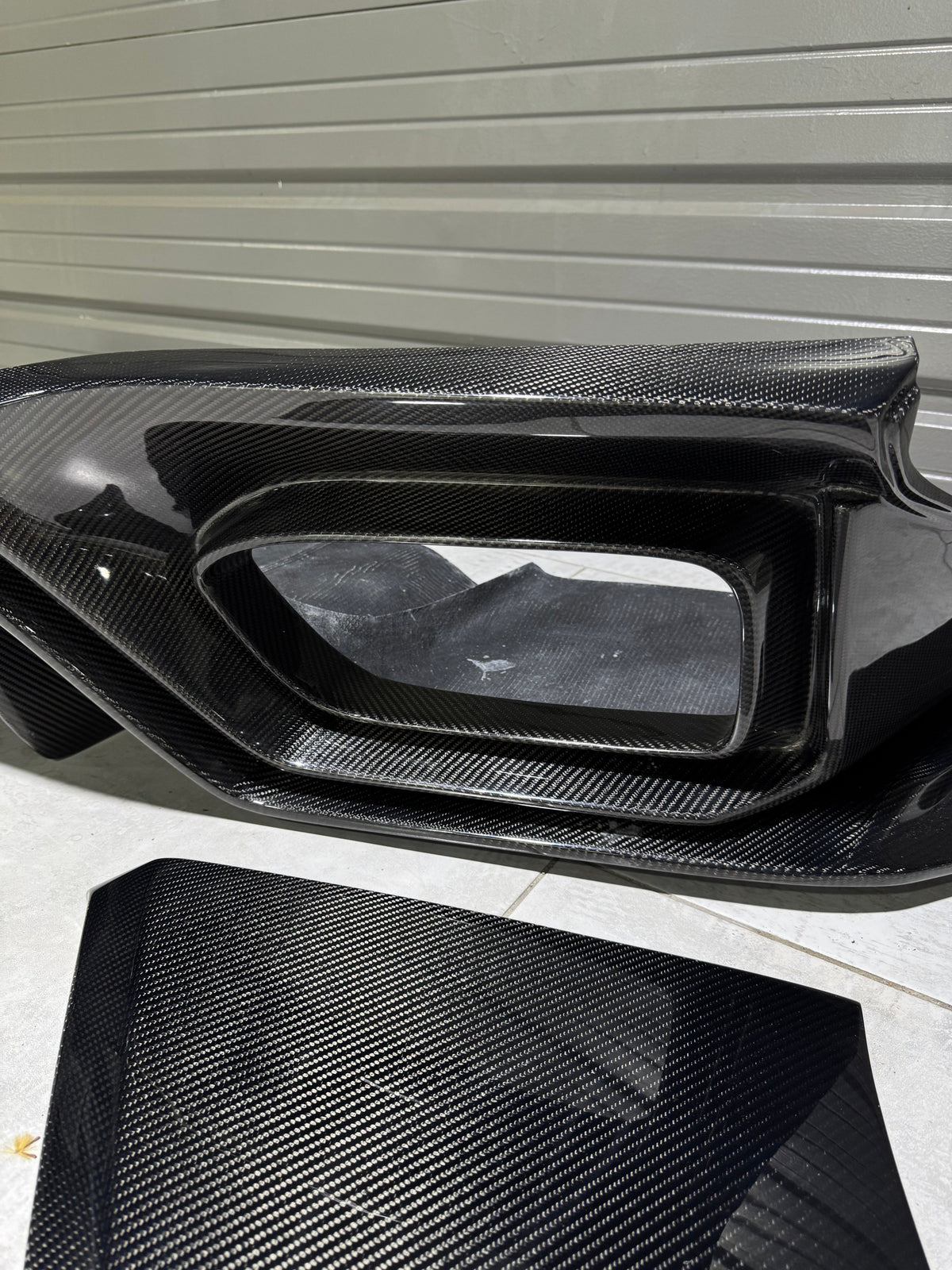 Robot Craftsman "GODZILLA" Rear Bumper & Diffuser for Nissan GTR  R35 PP Polypropylene FRP Carbon Fiber