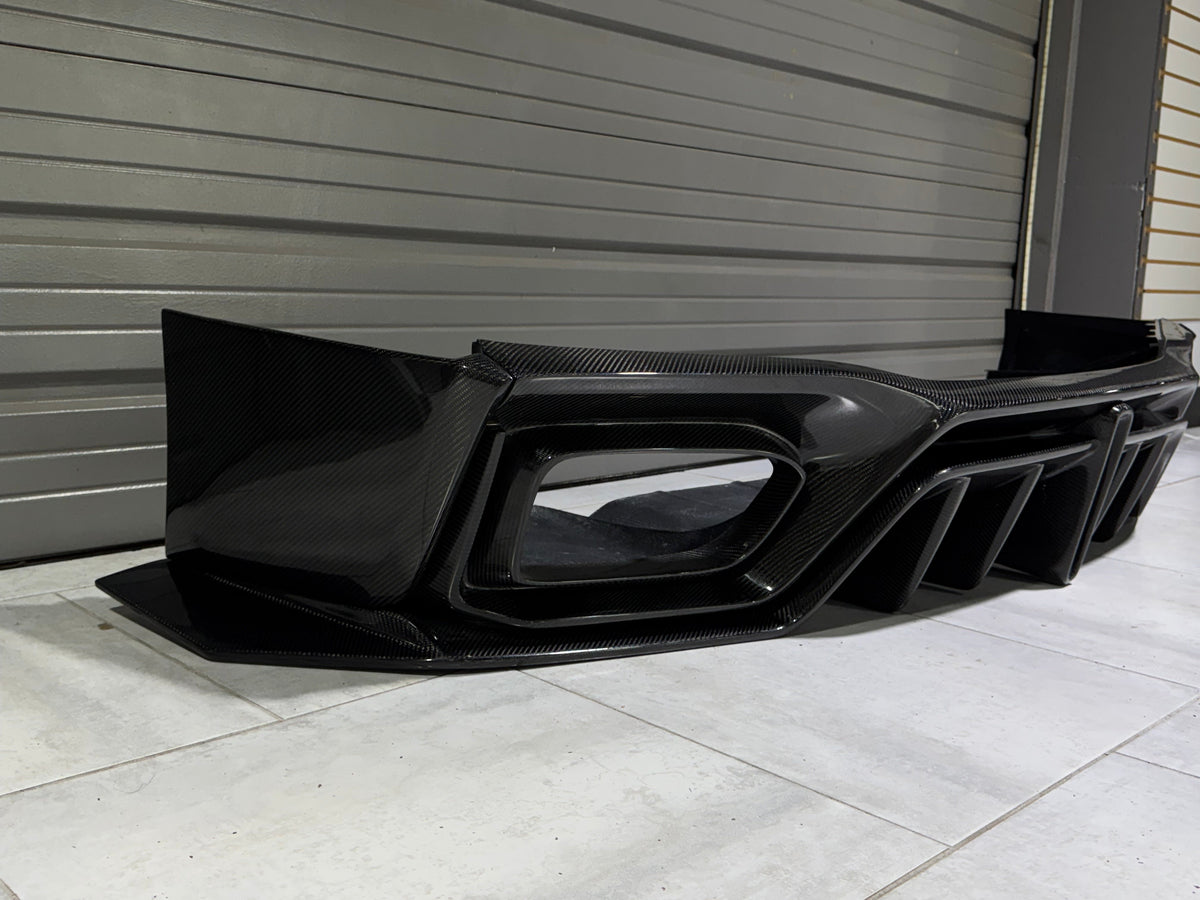 Robot Craftsman "GODZILLA" Rear Bumper & Diffuser for Nissan GTR  R35 PP Polypropylene FRP Carbon Fiber