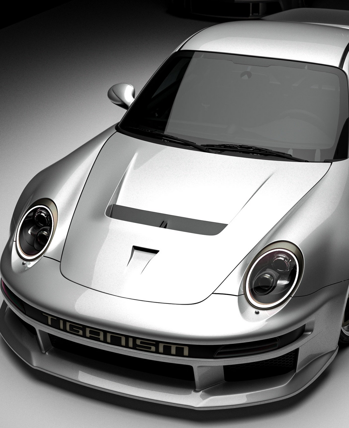 ROBOT CRAFTSMAN "TIGANISM GUSTAV" Hood for Porsche 987.1/2 Cayman Boxster Base/S/R & 997.1/2 911 Carrera Base/S/4S/Targa/GTS/GT3/Turbo Carbon/FRP