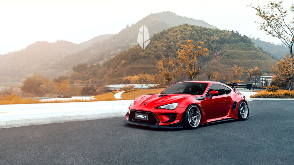 Toyota GT86 / Subaru BRZ / Scion FR-S with Robot Craftsman widebody kit