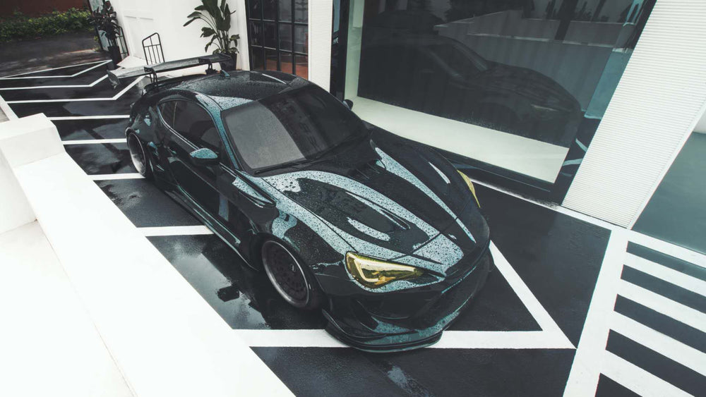 Toyota GT86 / Subaru BRZ / Scion FR-S with Robot Craftsman widebody kit