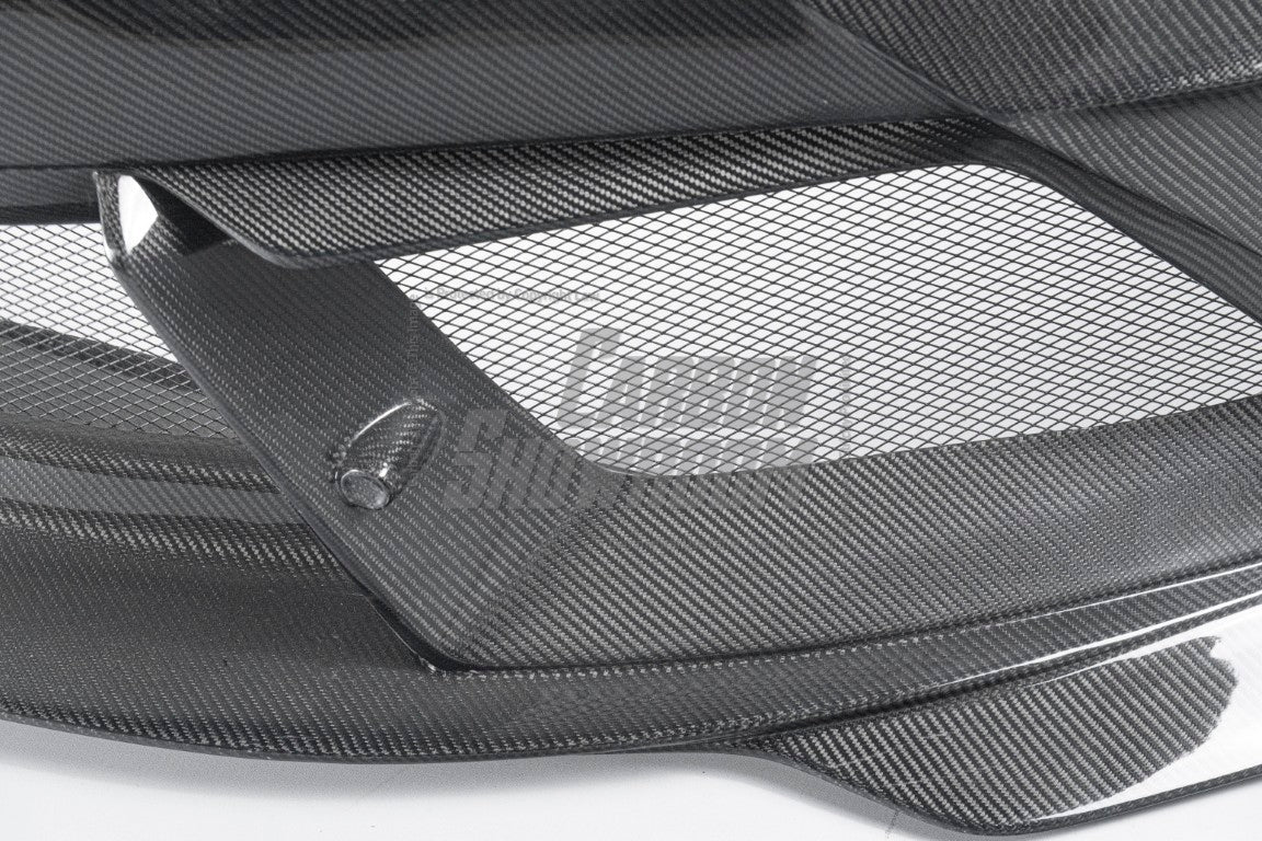 Toyota Supra MK5 A90 A91 3.0 2.0 2020-ON with Aftermarket Parts - "Alerion" Narrow Body Front Bumper & Lip Carbon Fiber / FRP from Robot Craftsman
