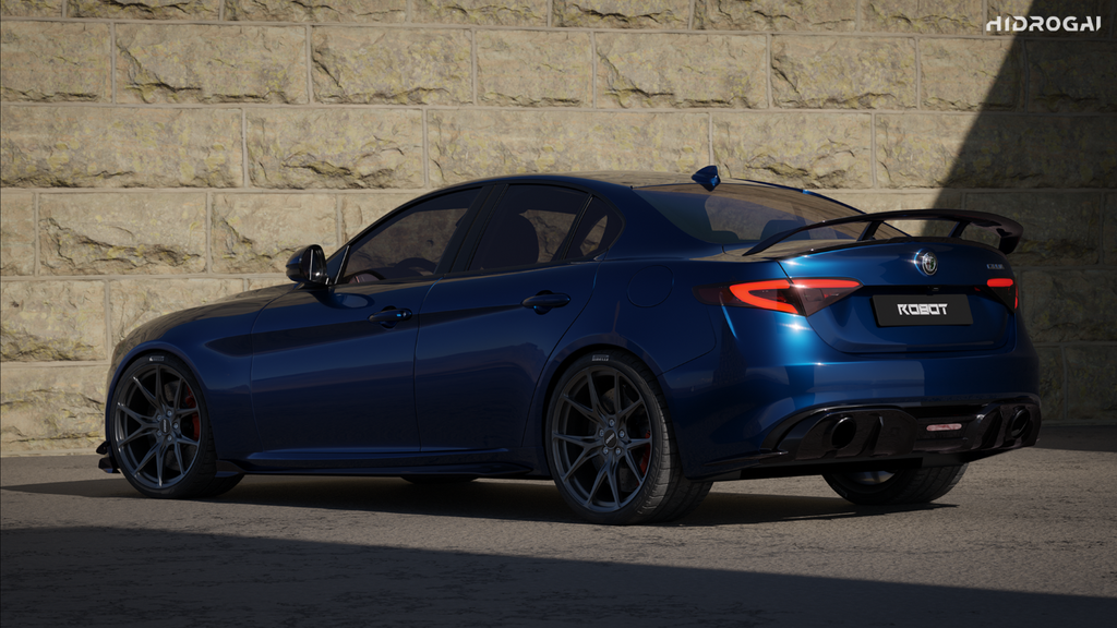 Giulia Sport Veloce Ti Aftermarket Parts Robot Craftsman's Rear Spoiler ...