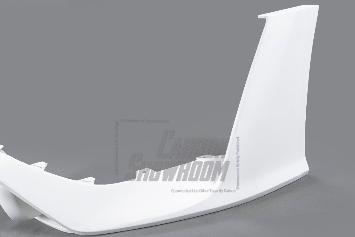 Ford Mustang Ecoboost V6 GT March1 Bullitt S550.1 S550.2 2015-2023 (note: dual exhaust tips) with Aftermarket Parts - CAVALIER Rear Diffuser Carbon Fiber/FRP from Robot Craftsman