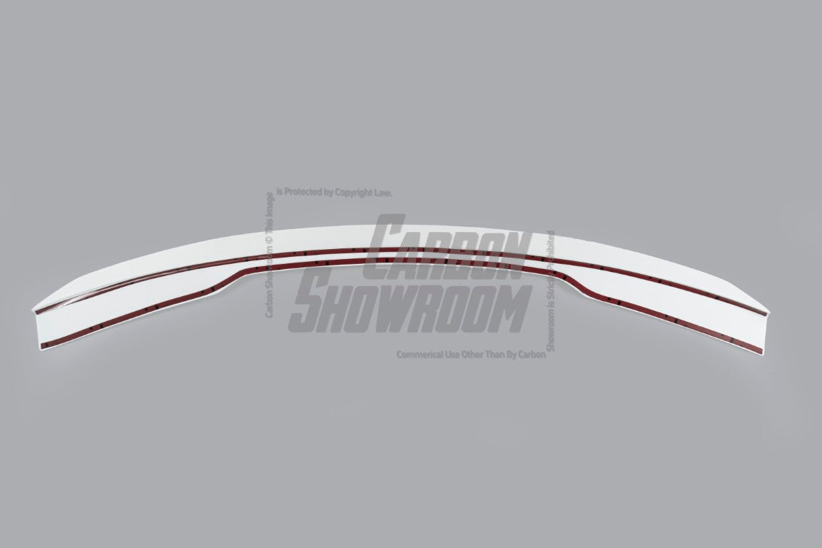 Ford Mustang Ecoboost V6 GT March1 Bullitt S550.1 S550.2 2015 2016 2017 2018 2019 2020 2021 2022 2023 with Aftermarket Parts - "CAVALIER" Ducktail Spoiler & Rear Trunk Lid Cover Carbon Fiber / FRP from Robot Craftsman