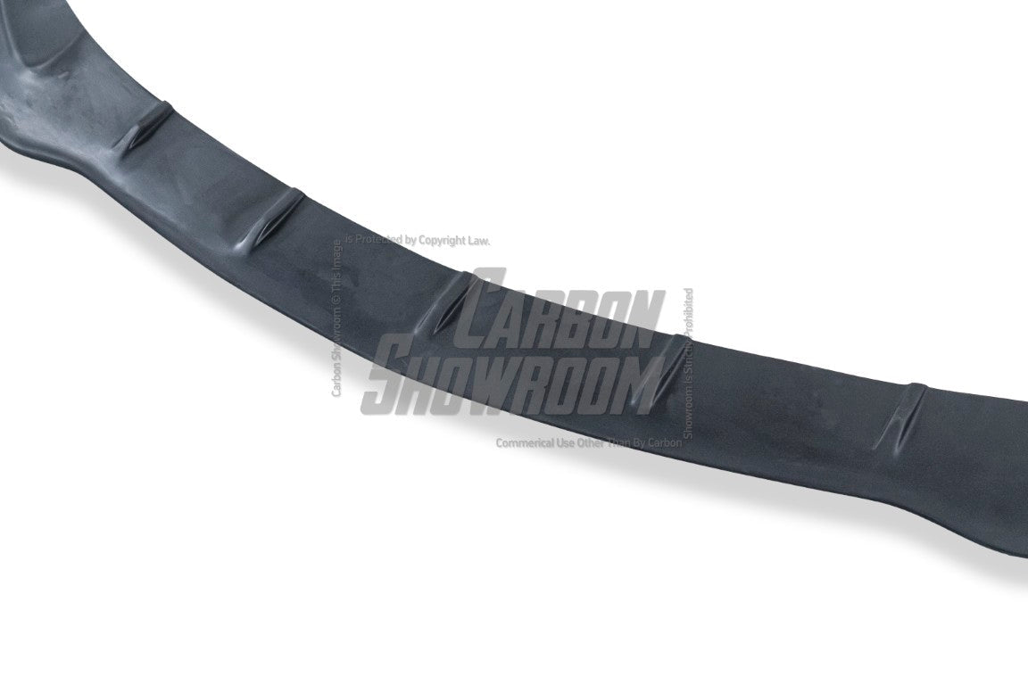 Tesla Model 3 Performance Long Range Standard Base 2017 2018 2019 2020 2021 2022 2023 with Aftermarket Parts - Crypton Front Bumper & Lip Carbon Fiber / FRP from Robot Craftsman