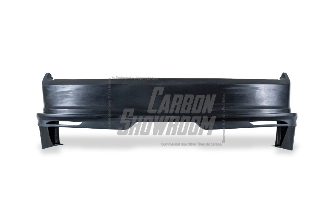 Ford Mustang Ecoboost V6 GT March1 Bullitt S550.1 S550.2 2015 2016 2017 2018 2019 2020 2021 2022 2023 with Aftermarket Parts - DAWN & DUSK Rear Bumper & Diffuser & Exhaust Tip Trim Carbon Fiber / FRP from Robot Craftsman