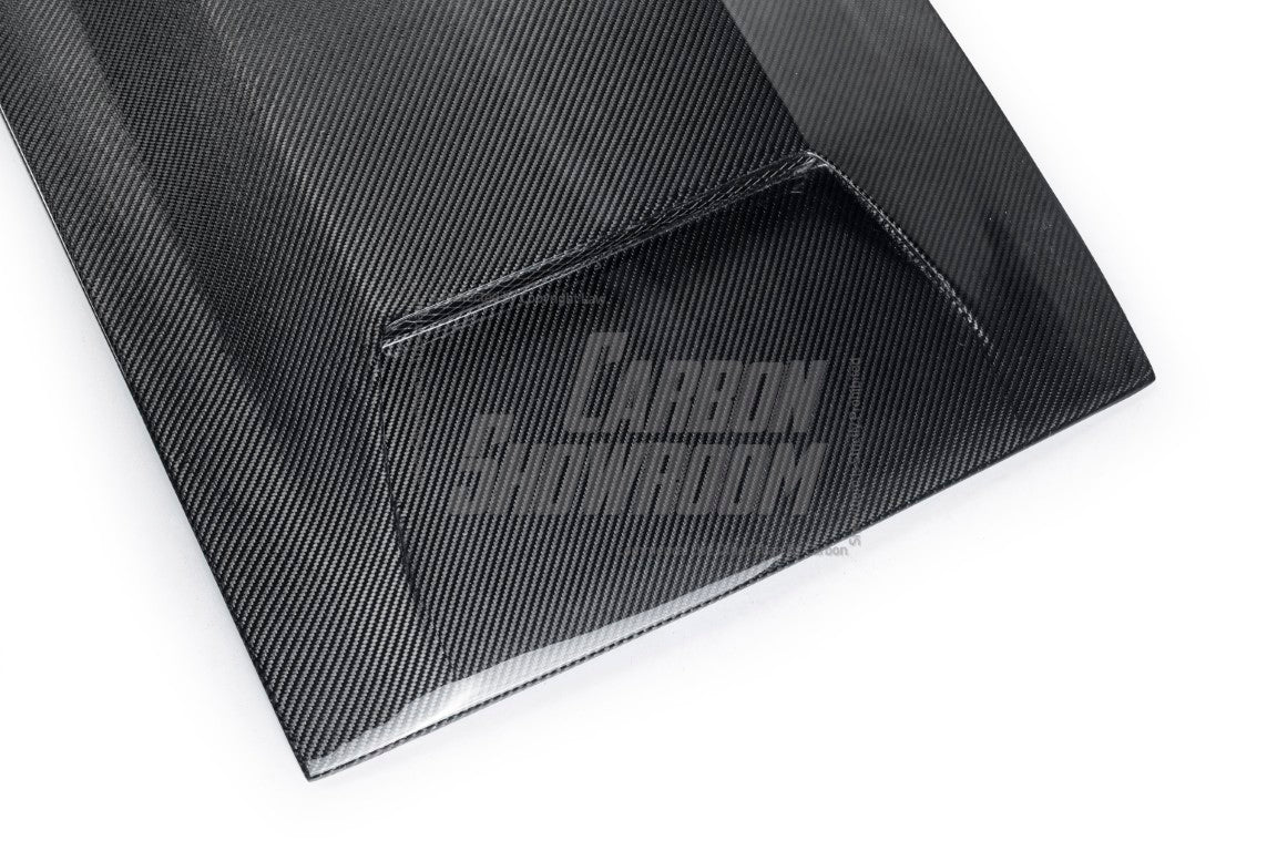 Ford Mustang Ecoboost V6 GT March1 Bullitt S550.1 S550.2 2015 2016 2017 2018 2019 2020 2021 2022 2023 with Aftermarket Parts - "DAWN & DUSK" Roof Scoop Carbon Fiber / FRP from Robot Craftsman