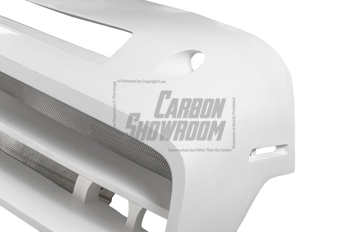 Challenger Demon Redeye Hellcat T/A Scat Pack 392 SRT R/T SXT SE 2008 2009 2010 2011 2012 2013 2014 2015 2016 2017 2018 2019 2020 2021 2022 2023 with Aftermarket Parts - "CHOPPER" Front Bumper Carbon Fiber / FRP from Robot Craftsman