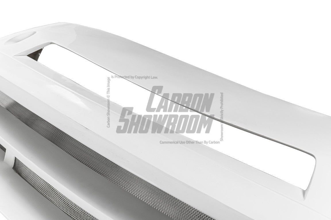 Challenger Demon Redeye Hellcat T/A Scat Pack 392 SRT R/T SXT SE 2008 2009 2010 2011 2012 2013 2014 2015 2016 2017 2018 2019 2020 2021 2022 2023 with Aftermarket Parts - "CHOPPER" Front Bumper Carbon Fiber / FRP from Robot Craftsman