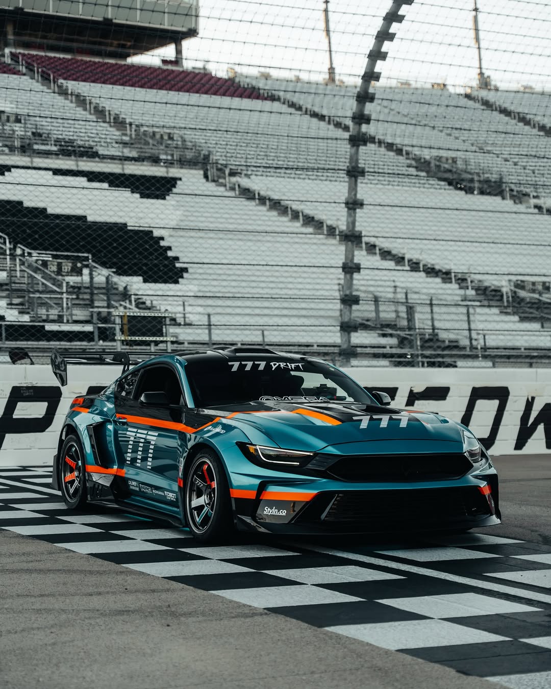 Ford Mustang Ecoboost V6 GT S550.1 2015 2016 2017 & Mustang Ecoboost V6 GT March1 Bullitt S550.2 2018 2019 2020 2021 2022 2023 with Aftermarket Parts - "DAWN" Hood Bonnet Carbon Fiber / FRP from Robot Craftsman