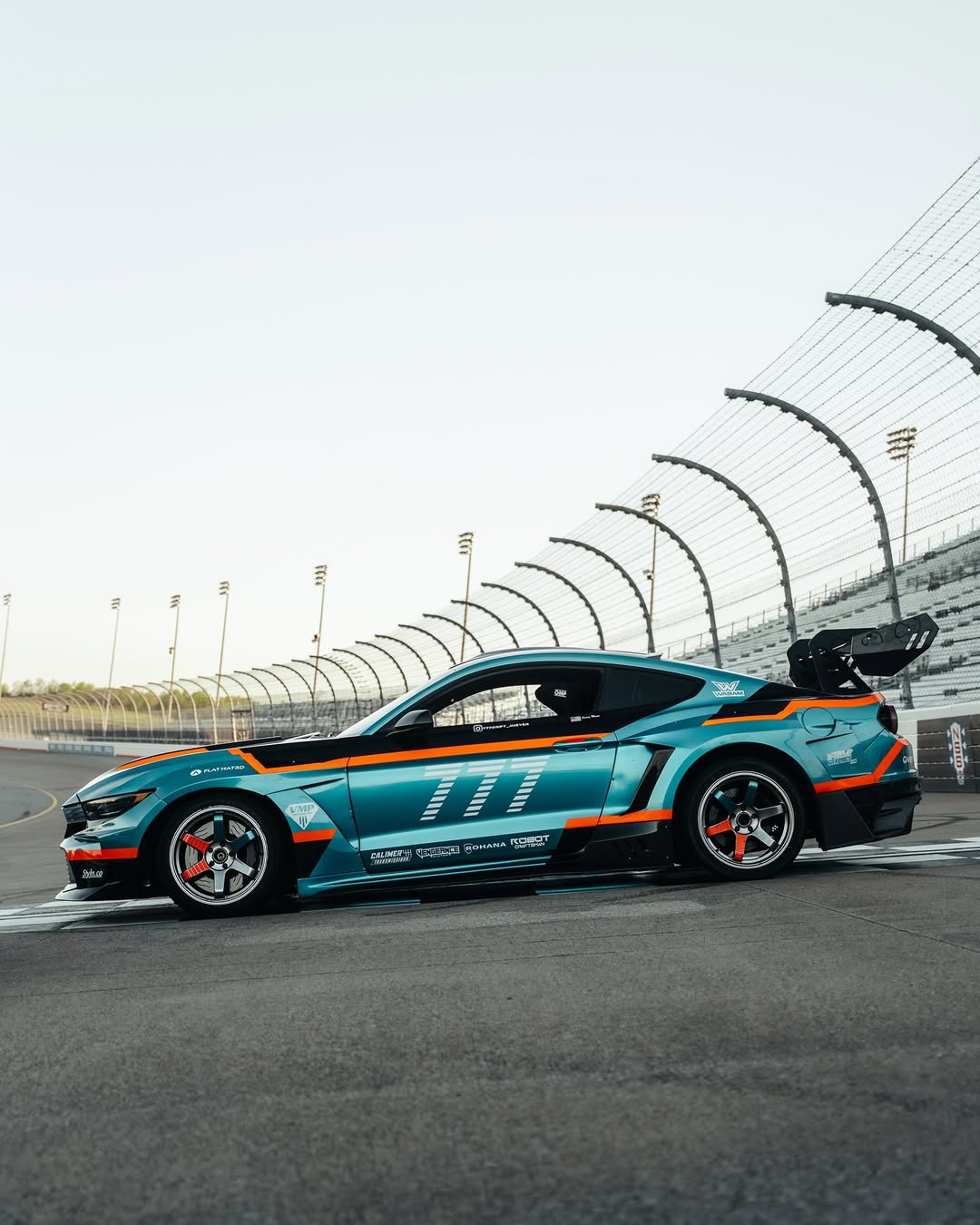 Ford Mustang Ecoboost V6 GT March1 Bullitt S550.1 S550.2 2015 2016 2017 2018 2019 2020 2021 2022 2023 with Aftermarket Parts - "DAWN & DUSK" Rear Wing & Spoiler Carbon Fiber / FRP from Robot Craftsman