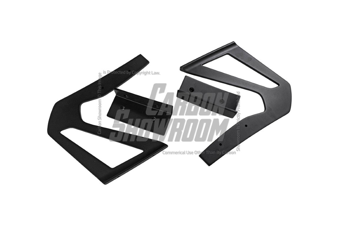 Ford Mustang Ecoboost V6 GT March1 Bullitt S550.1 S550.2 2015 2016 2017 2018 2019 2020 2021 2022 2023 with Aftermarket Parts - CAVALIER Rear GT Wing Carbon Fiber / FRP from Robot Craftsman