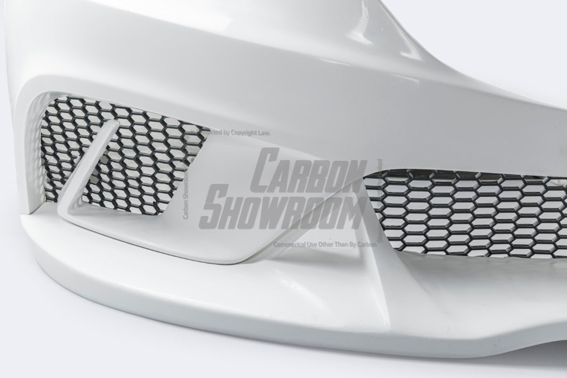 Mazda6 Sport Grand Touring Singature Carbon Edition 2014 2015 & Mazda6 Grand Touring 2016 2017 & Mazda6 Sport Grand Touring Singature Carbon Edition 2014 2015 2016 2017 2018 2019 2020 2021 2022 with Aftermarket Parts - 2014-2017 Version A / 2016-2017 Version B Front Bumper & Lip & Lower Front Splitter from Robot Craftsman