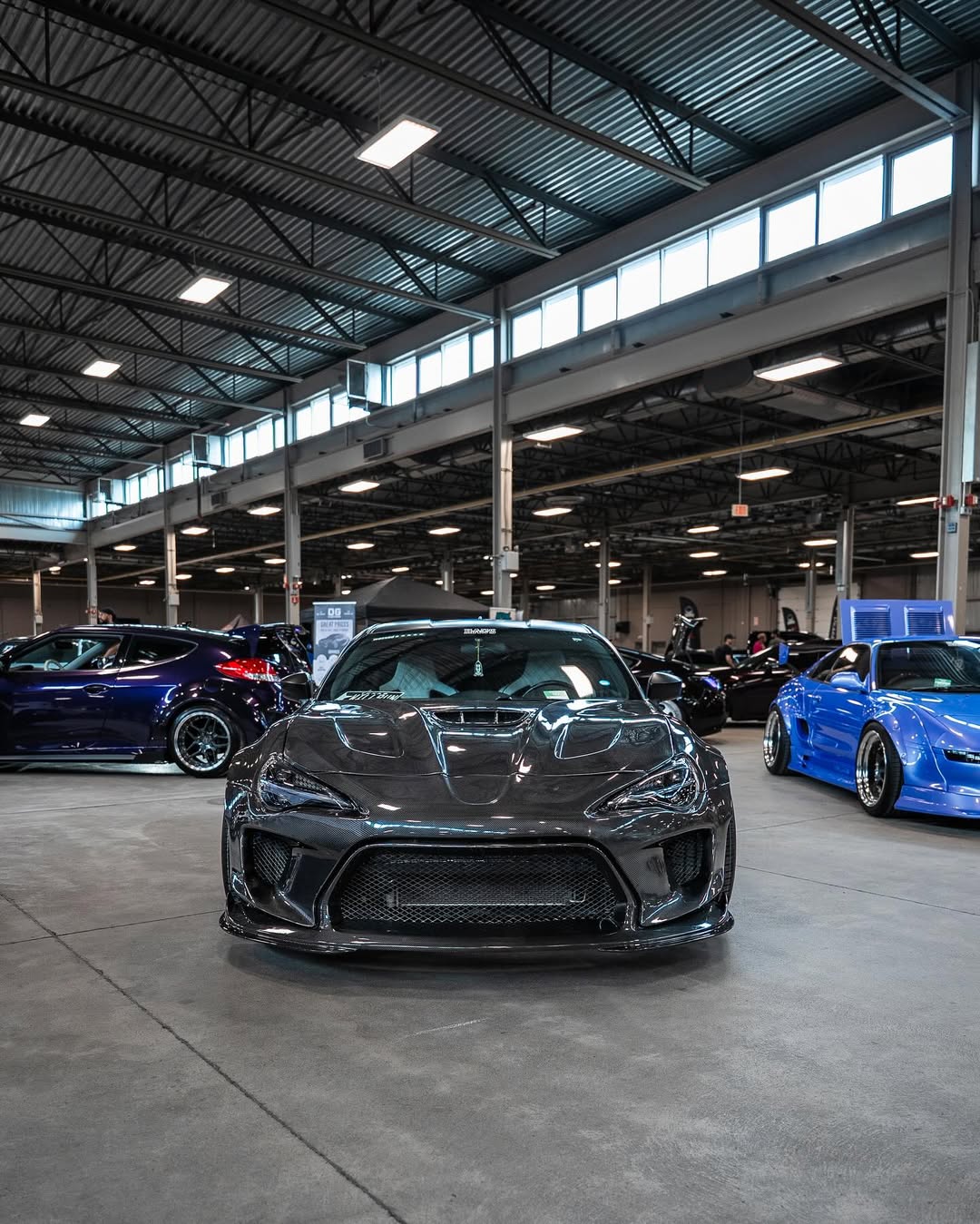 Toyota GT86 86 TRD GT SE Base ZN6 2017 2018 2019 2020 & Scion FR-S FRS ZN6 2013 2014 2015 2016 & BRZ TS Limited Premium ZN6 2013 2014 2015 2016 2017 2018 2019 2020 (compatible with ROBOT widebody kit) with Aftermarket Parts - Replacement Front Lip Only & Front Bumper & Lip Carbon Fiber / FRP from Robot Craftsman