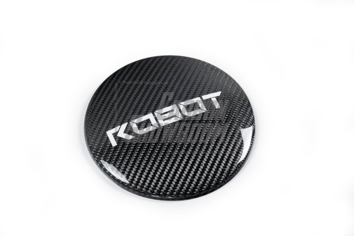 Volkswagen Golf R GTI Base MK7 MK7.5 2015 2016 2017 2018 2019 2020 2021 with Aftermarket Parts - Front Grill Replacement & ROBOT emblem cover Carbon Fiber / FRP from Robot Craftsman