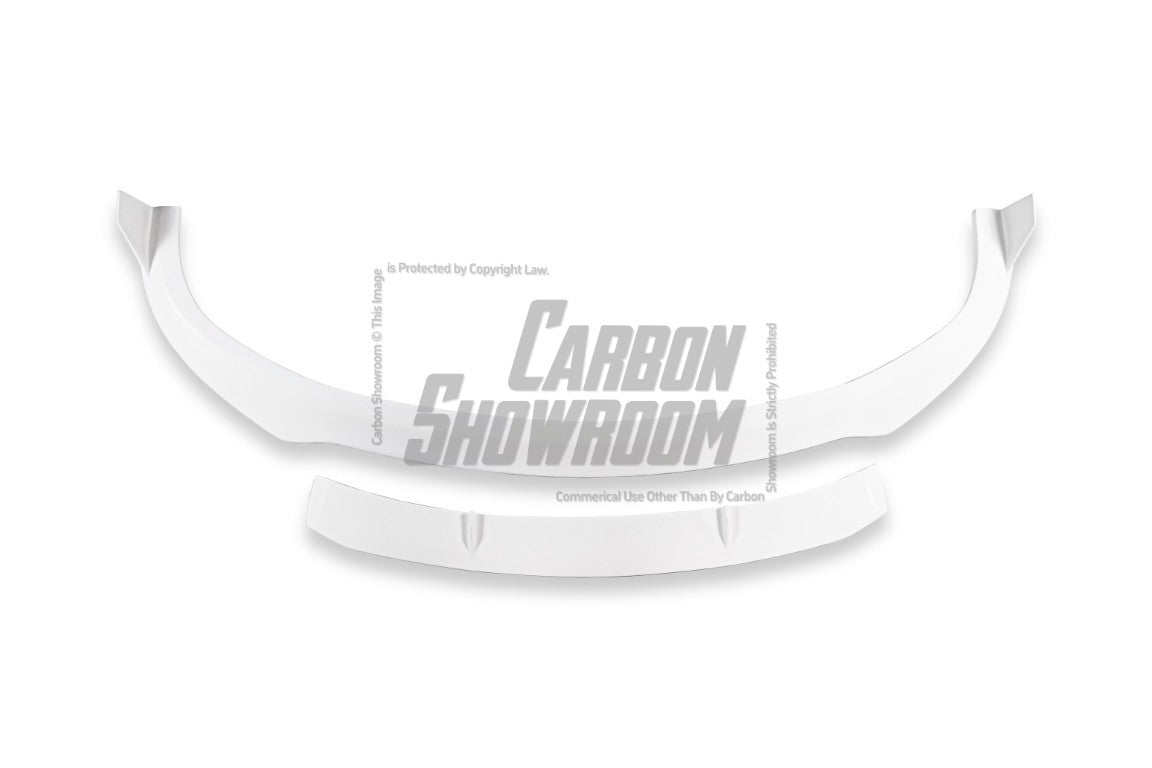 Volkswagen Golf R GTI Base MK7 MK7.5 2015 2016 2017 2018 2019 2020 2021 & Golf R GTI Base MK7 2015 2016 2017 & Golf R GTI Base MK7.5 2018 2019 2020 2021 with Aftermarket Parts - Front Lip & Front Bumper Carbon Fiber / FRP from Robot Craftsman