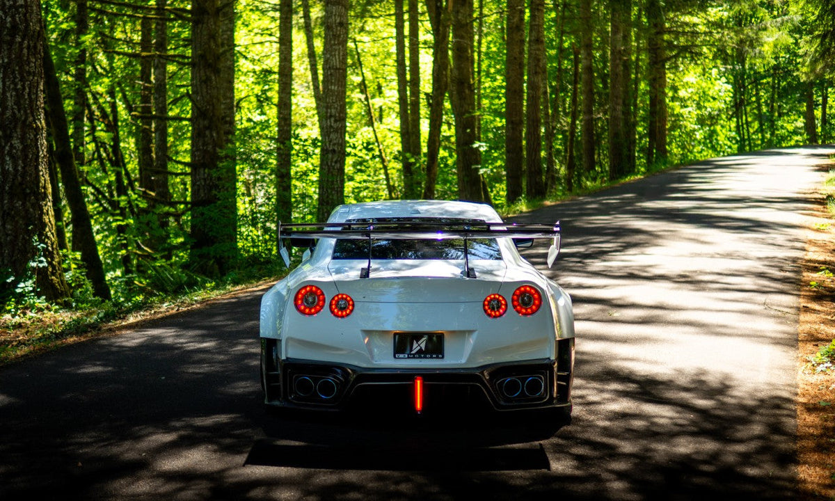 Robot Craftsman "Godzilla" Widebody Rear Diffuser for Nissan GTR R35 2008-ON - Performance SpeedShop