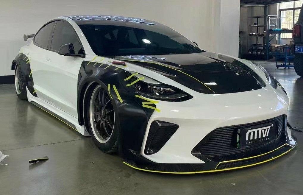 Robot Craftsman "HACKER" Widebody Full Body Kit For Tesla Model 3