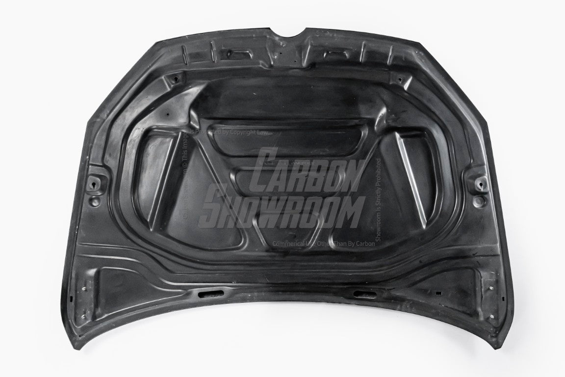 Volkswagen Golf R GTI Base MK7 MK7.5 2015 2016 2017 2018 2019 2020 2021 with Aftermarket Parts - Hood Bonnet Carbon Fiber / FRP from Robot Craftsman