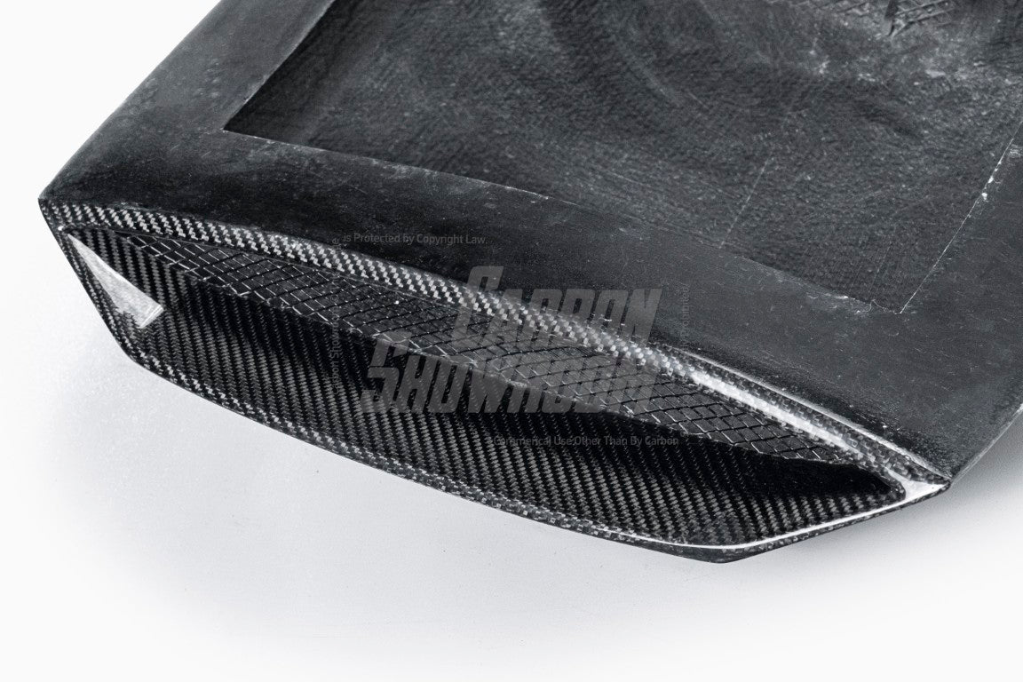 Toyota Supra MK5 A90 A91 3.0 2.0 2020 2021 2022 2023 2024 with Aftermarket Parts - Hyperion Roof Scoop Carbon Fiber / FRP from Robot Craftsman