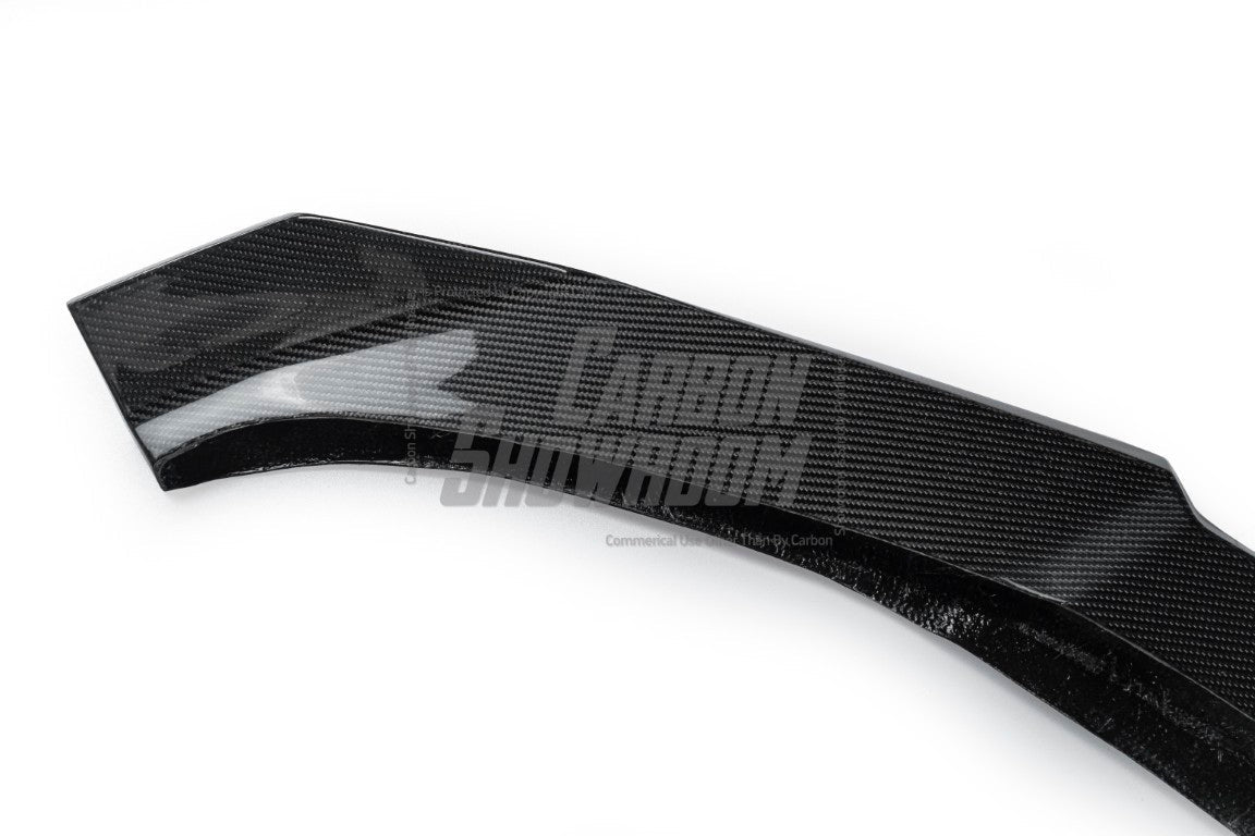 Cadillac CT5 CT5-V Sport Premium Luxury Base 2020 2021 2022 2023 2024 with Aftermarket Parts - "PRISM" Front Bumper & Front Lip Carbon Fiber / FRP from Robot Craftsman