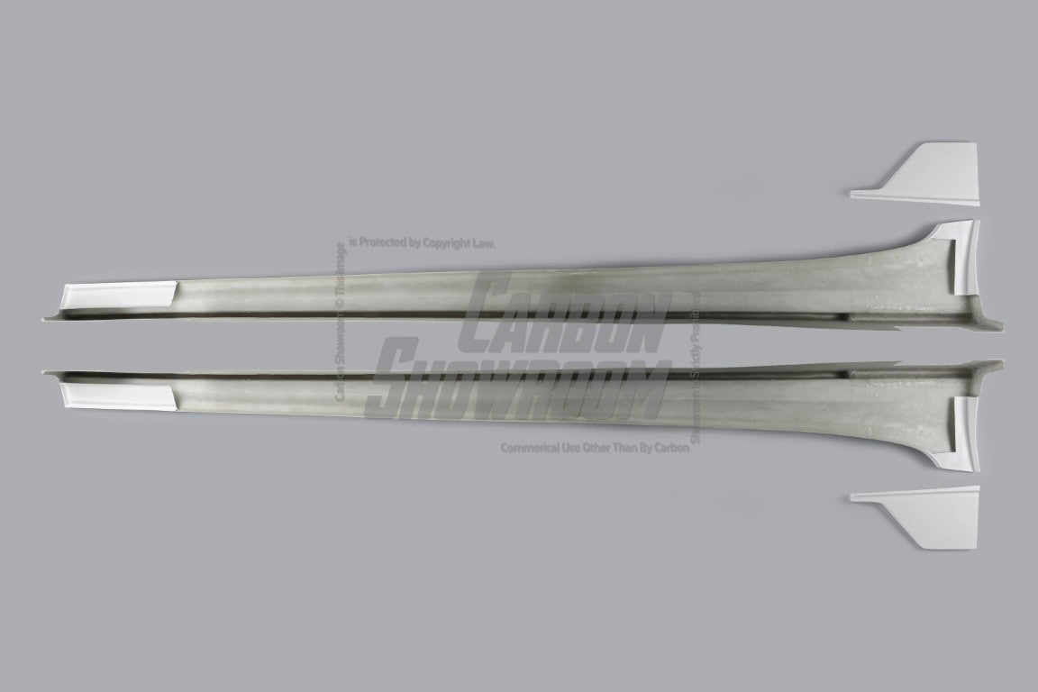 Cadillac CT5 CT5-V Sport Premium Luxury Base 2020 2021 2022 2023 2024 with Aftermarket Parts - PRISM Side Skirts Carbon Fiber / FRP from Robot Craftsman