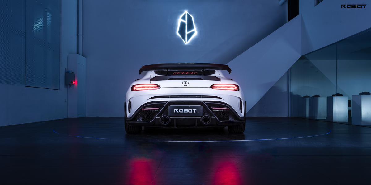 Robot Craftsman "PARAGON" Rear Wing for Mercedes Benz AMG GT/GTS/GTC/GTR C190 Coupe Carbon Fiber/FRP