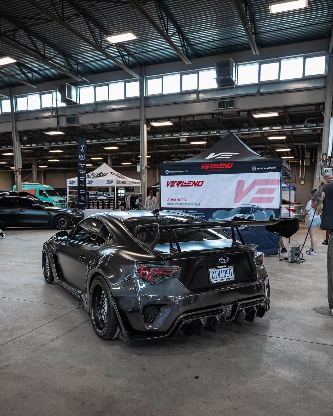 Toyota GT86 86 TRD GT SE Base ZN6 2017 2018 2019 2020 & Scion FR-S FRS ZN6 2013 2014 2015 2016 & BRZ TS Limited Premium ZN6 2013 2014 2015 2016 2017 2018 2019 2020 (compatible with ROBOT widebody kit) with Aftermarket Parts - Rear Bumper & Diffuser Carbon Fiber / FRP from Robot Craftsman